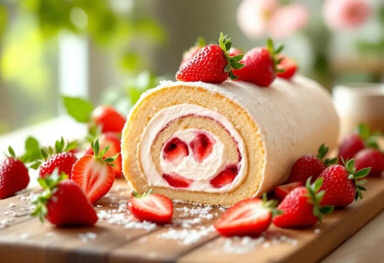 Ce gâteau roulé aux fraises fait fondre tout le monde (et il est ultra simple à faire).jpg