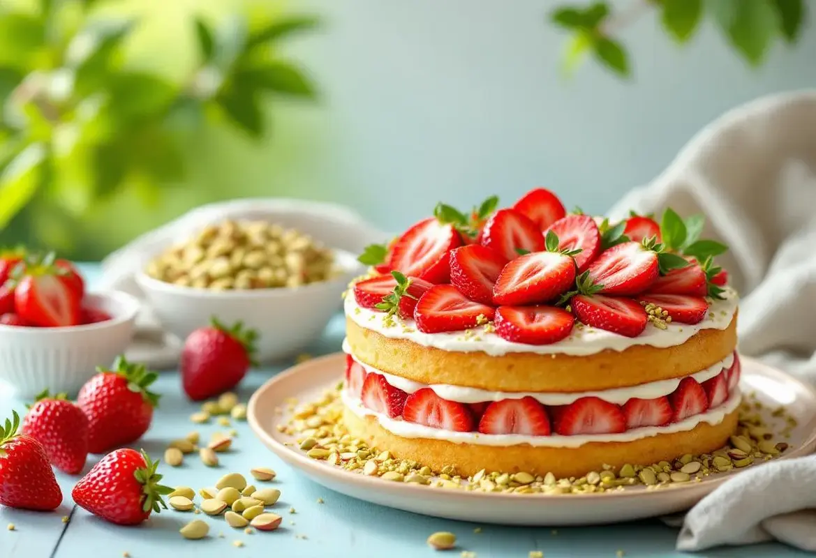 « Je le fais avec ce qu’il reste dans le frigo » Ce gâteau anti-gaspi aux fraises et pistaches est devenu un incontournable !.jpg