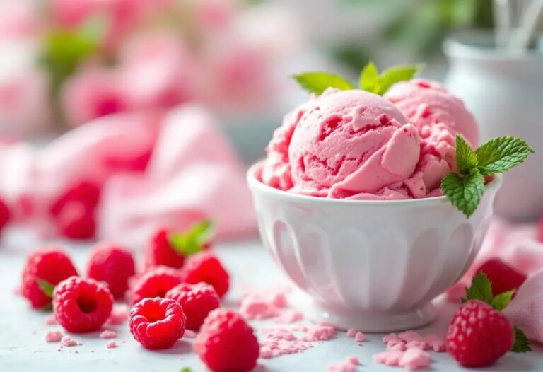 Je n'en reviens d'avoir fait ça sans sorbetière Glace framboise onctueuse : la recette star de l’été !.jpg