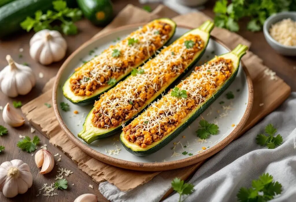 Courget Saya Rend La farce fond dans la bouche, le gratin croustille : la courgette ...